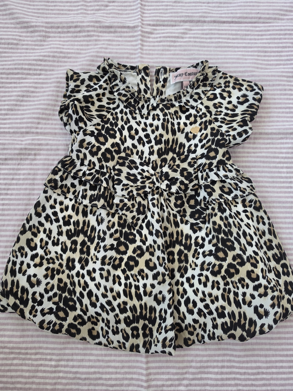 Juicy Couture Leopard Print Baby Dress | 3/6M
